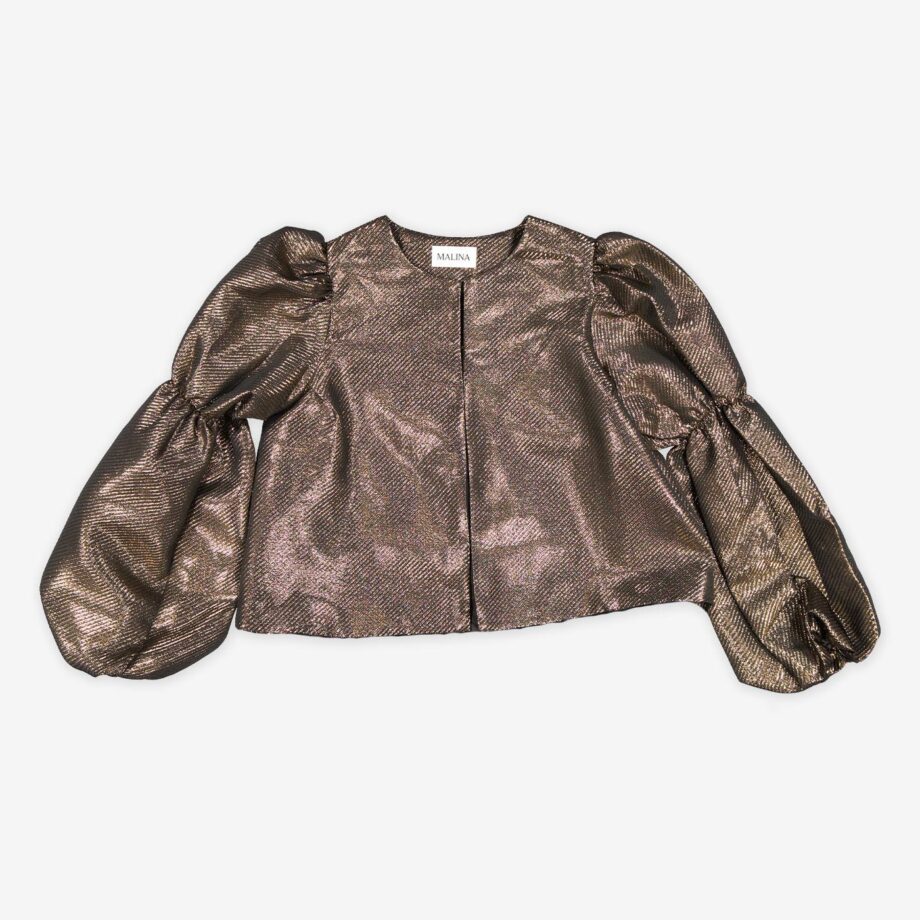 by Malina Bluse Zoey double pouf sleeve