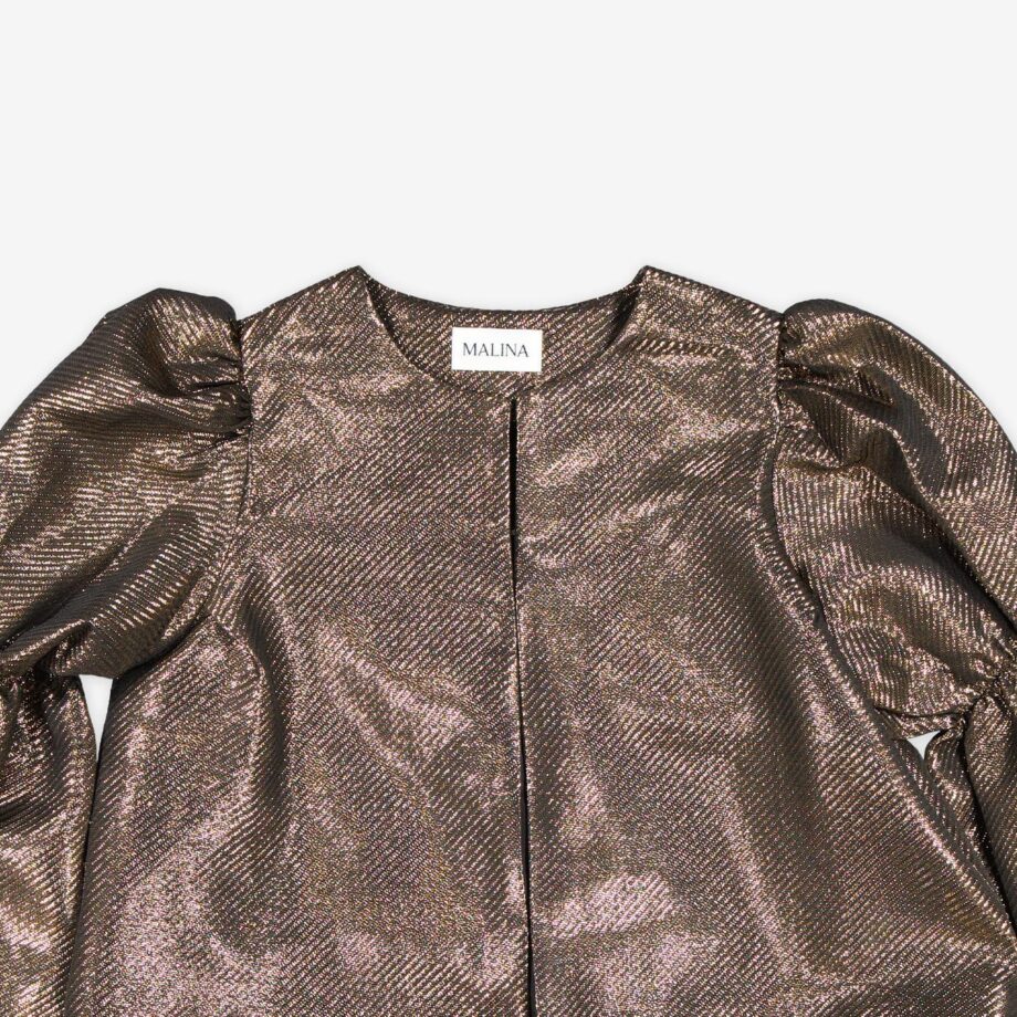 by Malina Bluse Zoey double pouf sleeve