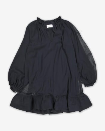 by Malina Kleid Alva frill detailed mini