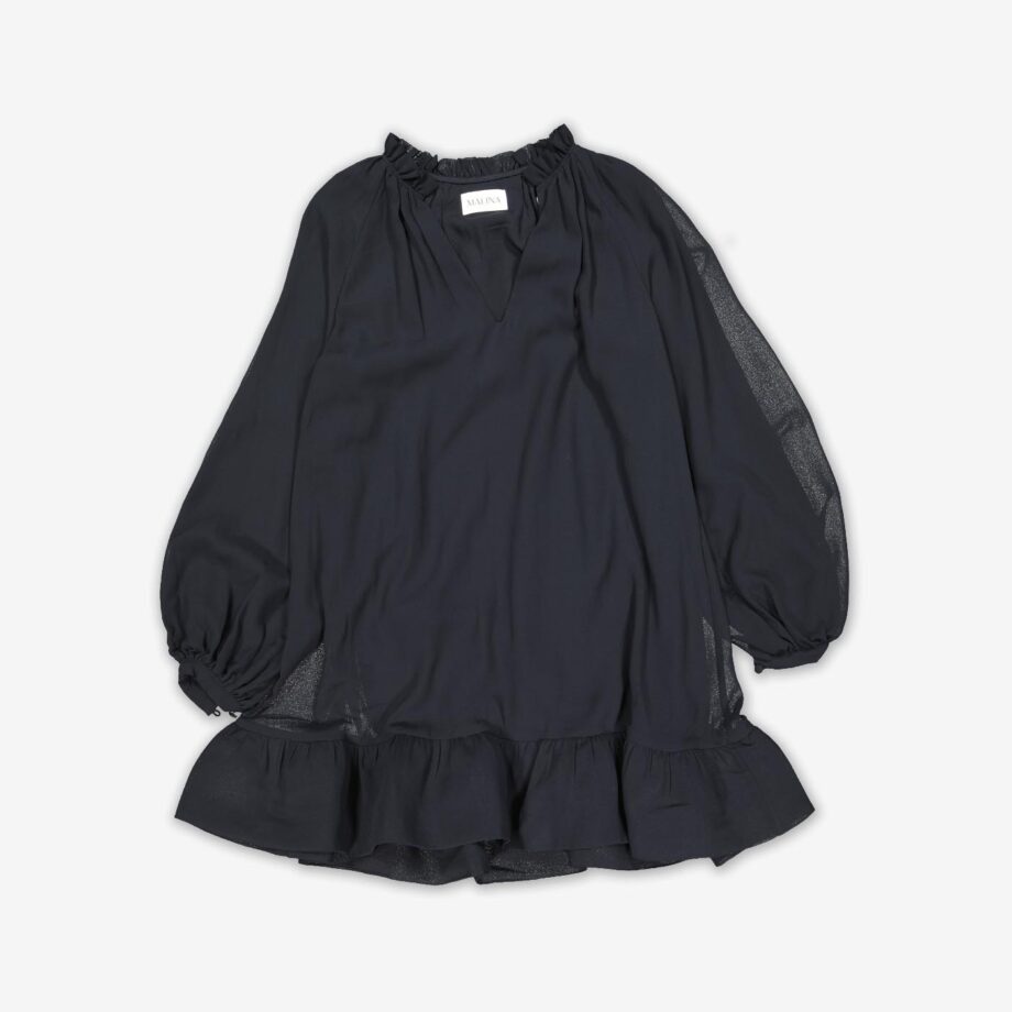 by Malina Kleid Alva frill detailed mini