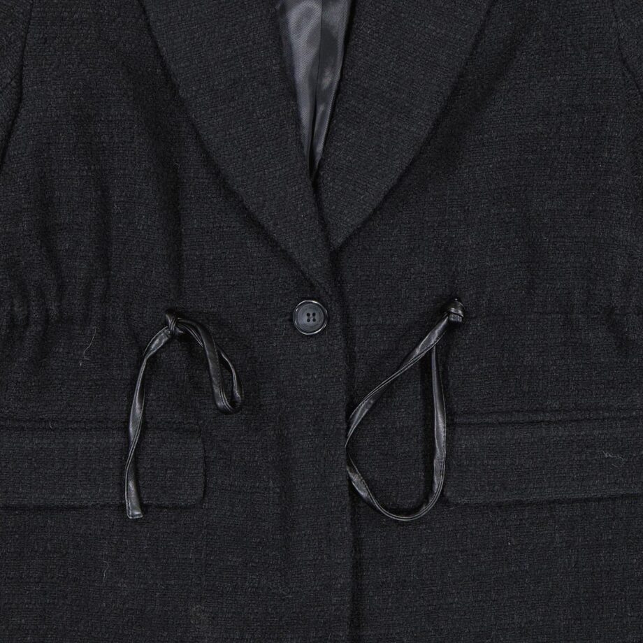 by Malina Blazer Elodie drawstring boucle