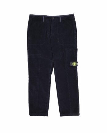 Stone Island Cordhose Regular Kompass Patch