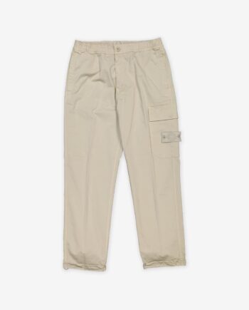 Stone Island Hose mit Seitentasche Ghost Regular Kompass Patch