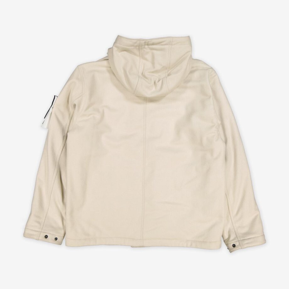 Stone Island Jacke mit Kapuze Ghost Kompass Patch