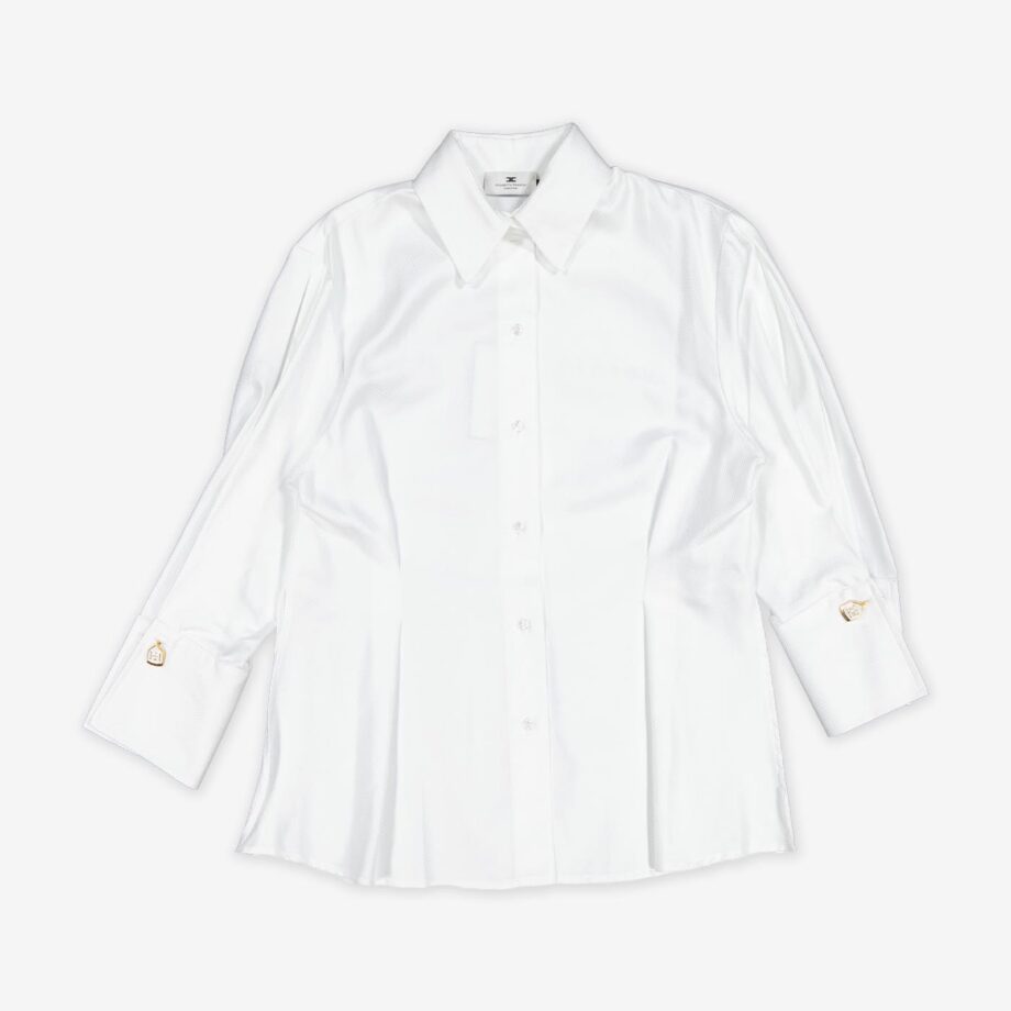 Elisabetta Franchi Baumwollbluse L/A