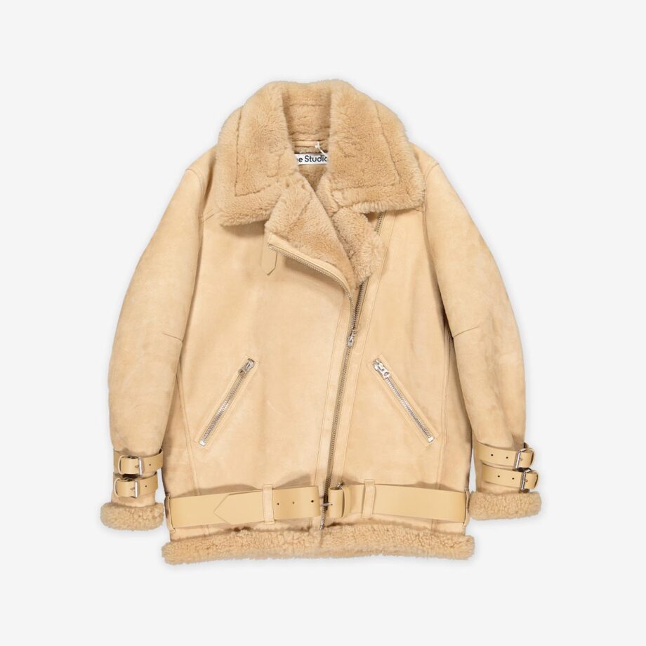Acne Studios Wildlederjacke mit Zip