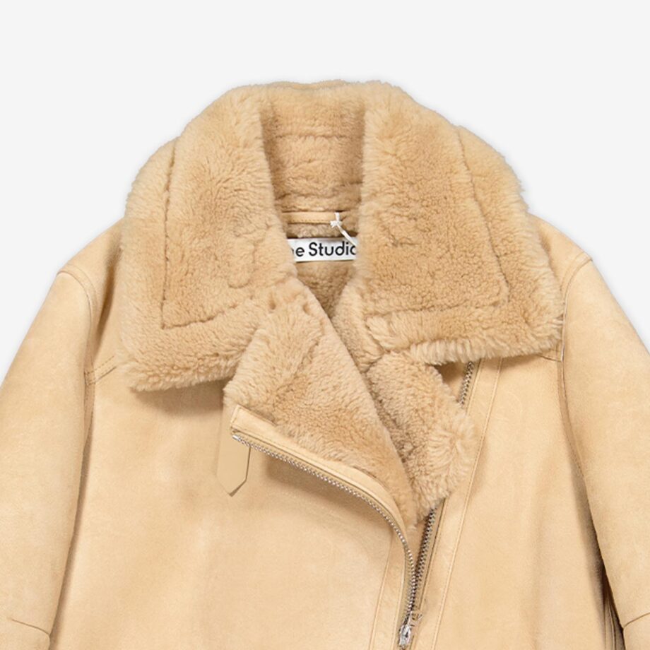 Acne Studios Wildlederjacke mit Zip
