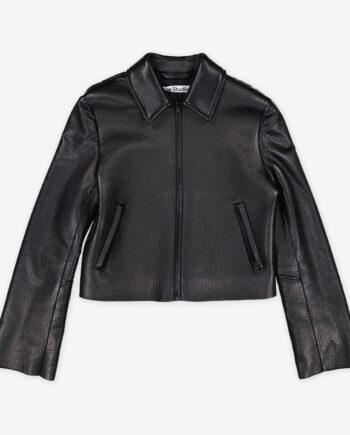 Acne Studios Lederjacke mit Zip
