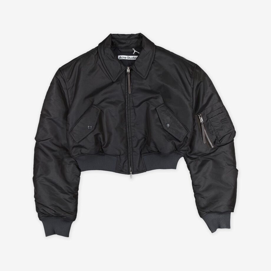 Acne Studios Bomberjacke Relaxed Fit Logo Embroidery