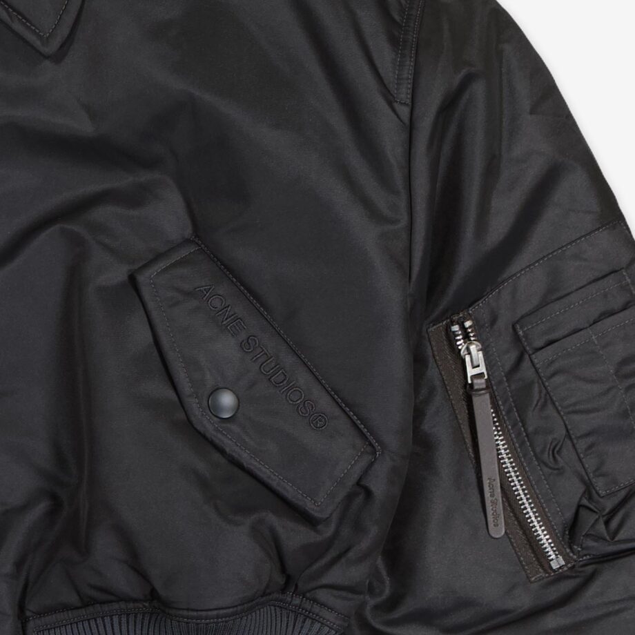 Acne Studios Bomberjacke Relaxed Fit Logo Embroidery
