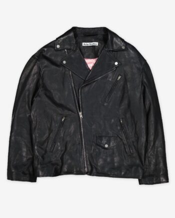 Acne Studios Lederjacke Distressed