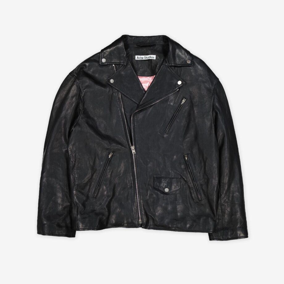 Acne Studios Lederjacke Distressed