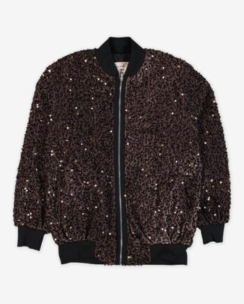 Le Twins Bomberjacke Fringed sequins