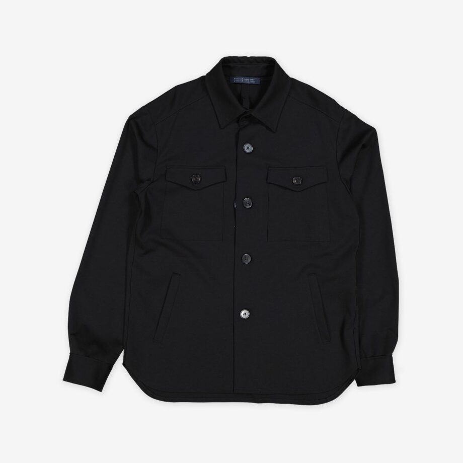 Harris Wharf Overshirt Techno Viscose