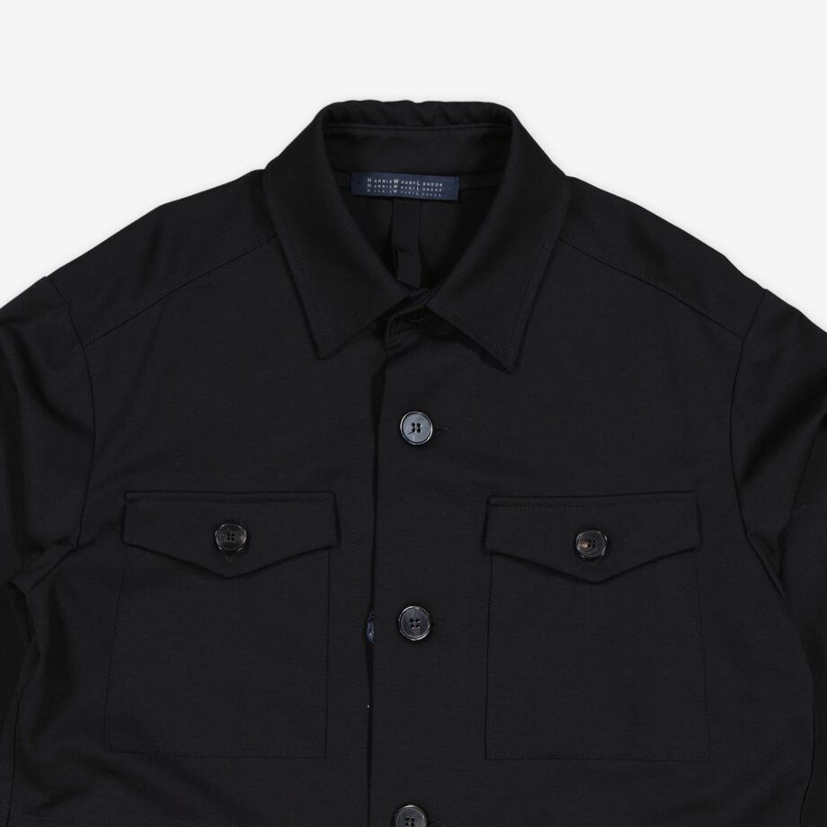 Harris Wharf Overshirt Techno Viscose