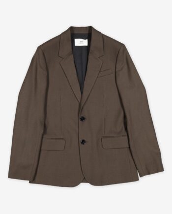 ami Blazer Two Buttons Soft Wool Gabardine