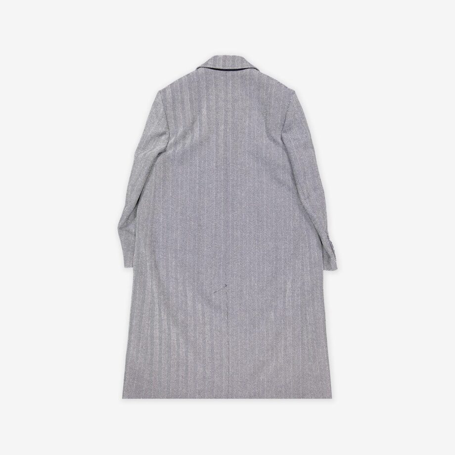 ami Mantel Oversized Herringbone Wool