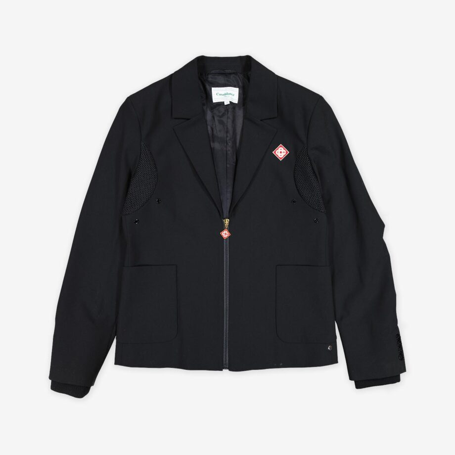 Casablanca Blazer Zip Up Sports Wool Tailoring