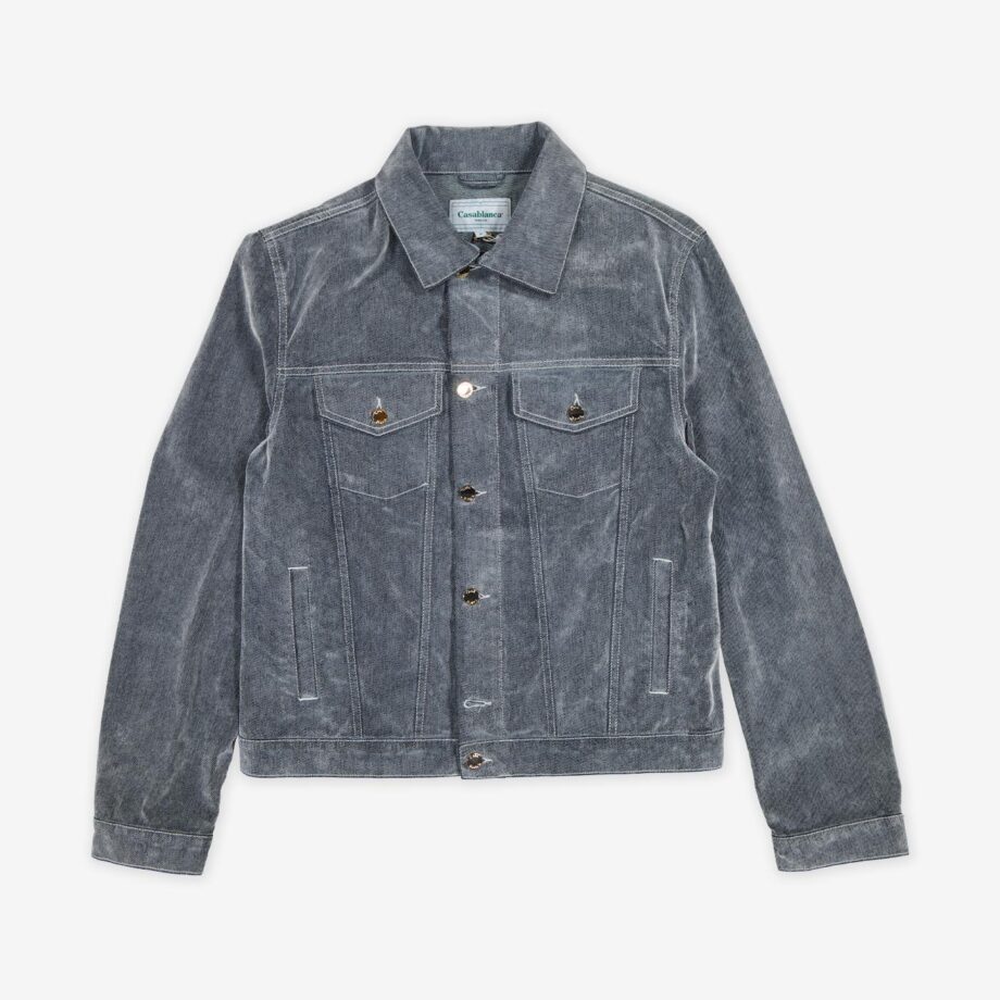 Casablanca Jeansjacke Peach Denim