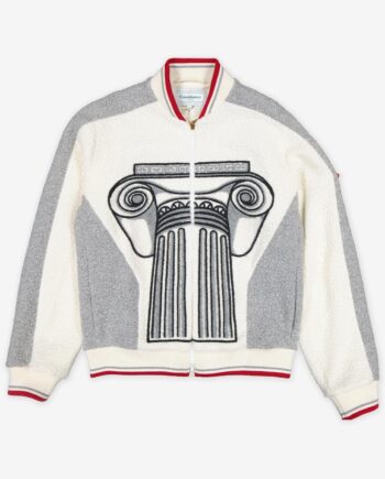 Casablanca Jacke Embroidered Cashmere Terry