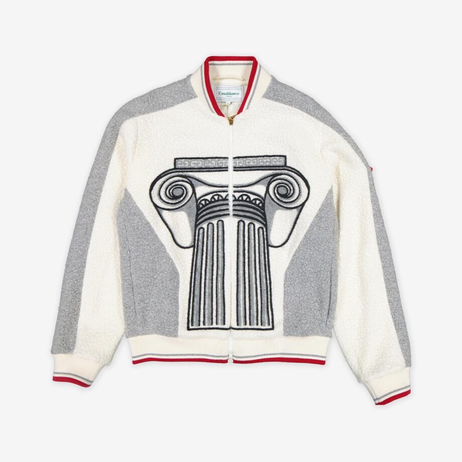 Casablanca Jacke Embroidered Cashmere Terry
