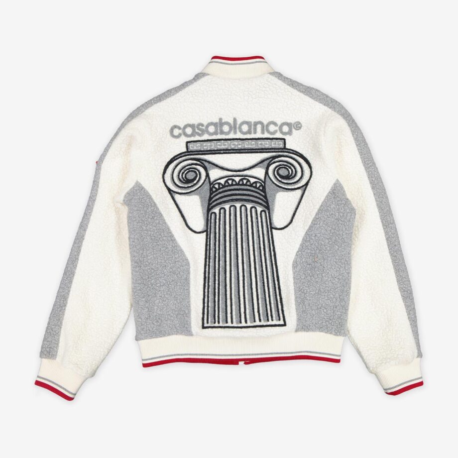 Casablanca Jacke Embroidered Cashmere Terry
