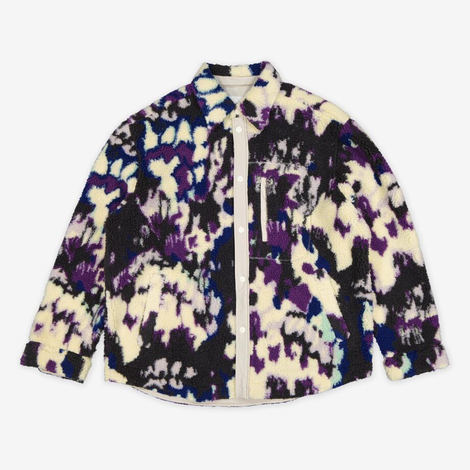 Isabel Marant Jacke Maja-GA Graphic Fleece