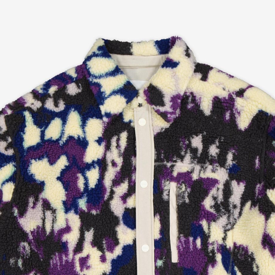 Isabel Marant Jacke Maja-GA Graphic Fleece