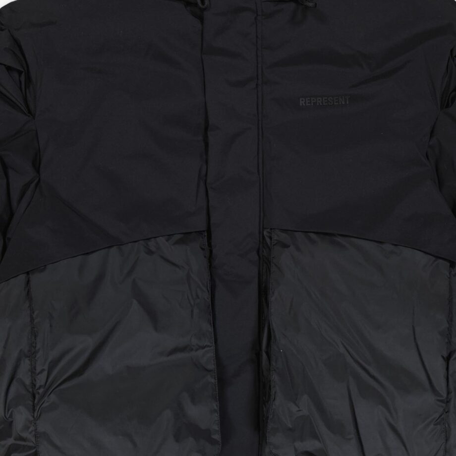 Represent Jacke Layered Hooded Puffer
