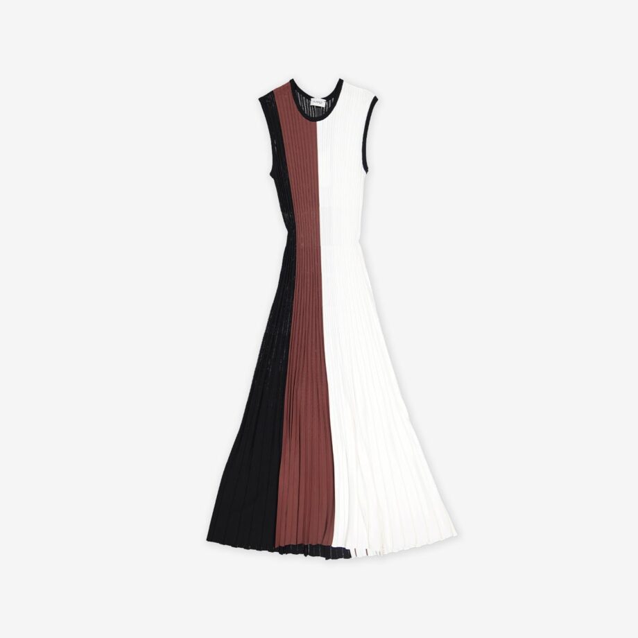 MRZ Kleid O/A Long Plisse
