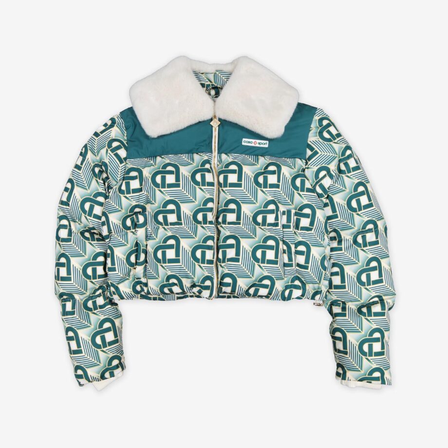 Casablanca Jacke Printed Puffer