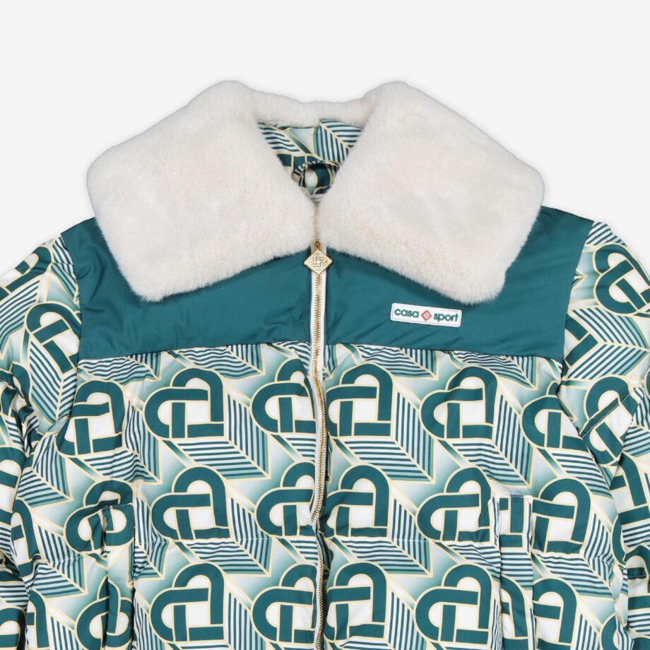 Casablanca Jacke Printed Puffer