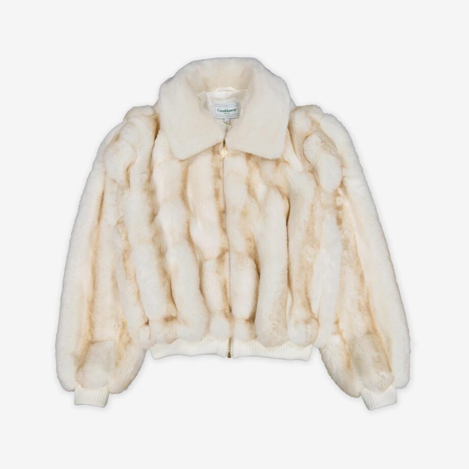 Casablanca Jacke Tipped Faux Fur