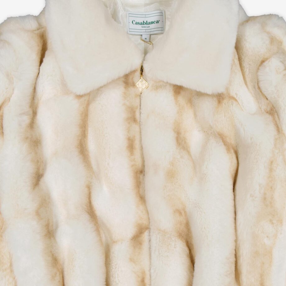 Casablanca Jacke Tipped Faux Fur