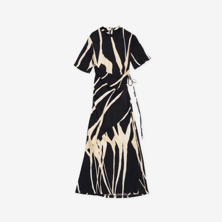 Nanushka Kleid Brantley Georgette