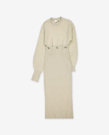 Nanushka Kleid Zothy Compact Merino