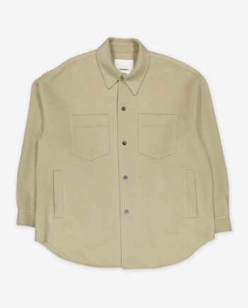 Nanushka Overshirt Martin Double Twill Silk
