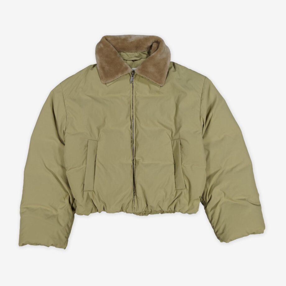 Nanushka Jacke Zacharie Tech Nylon Faux Fur