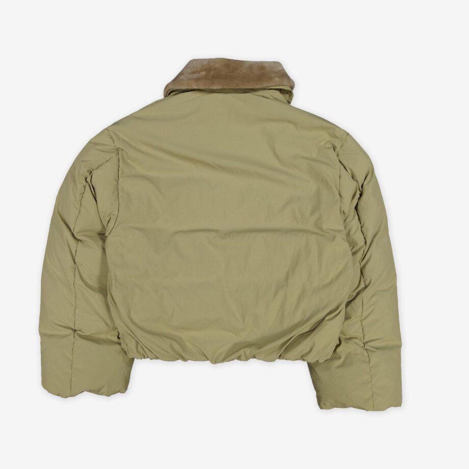 Nanushka Jacke Zacharie Tech Nylon Faux Fur