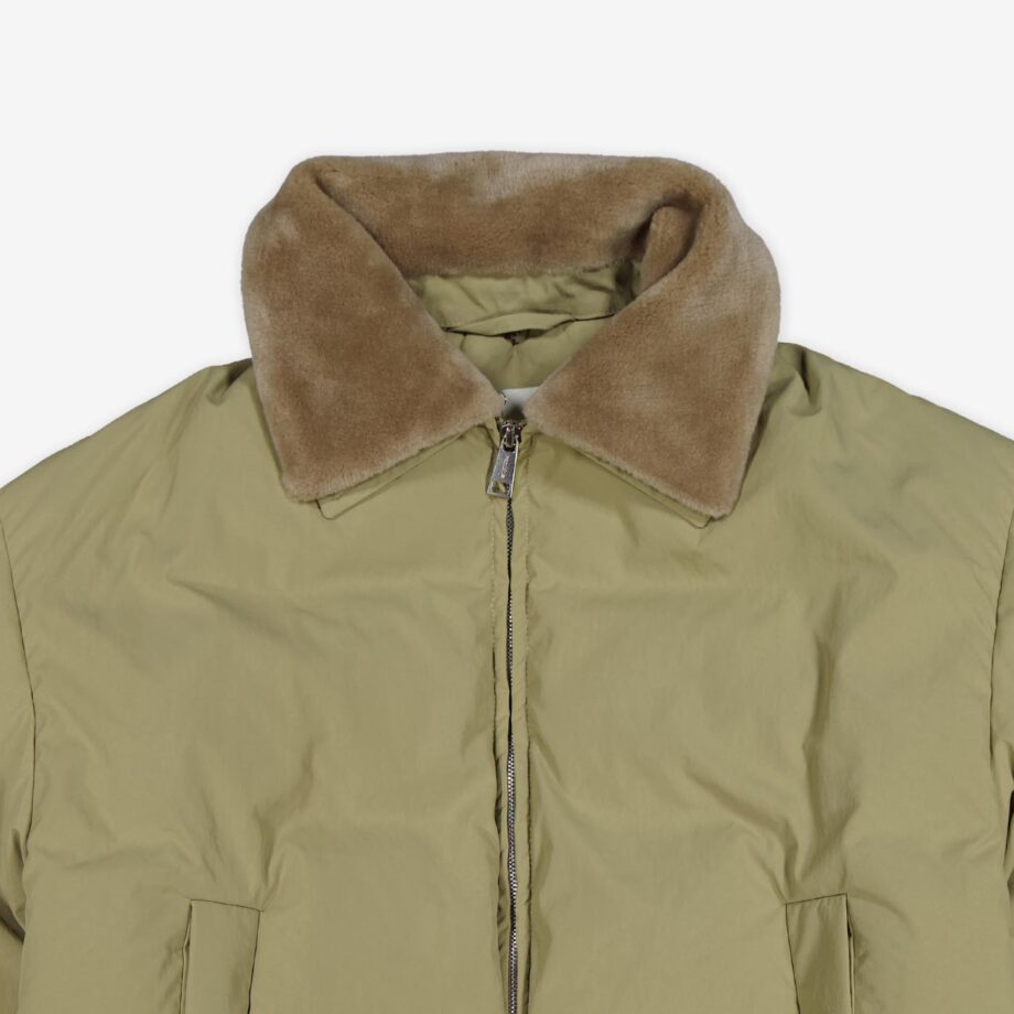 Nanushka Jacke Zacharie Tech Nylon Faux Fur