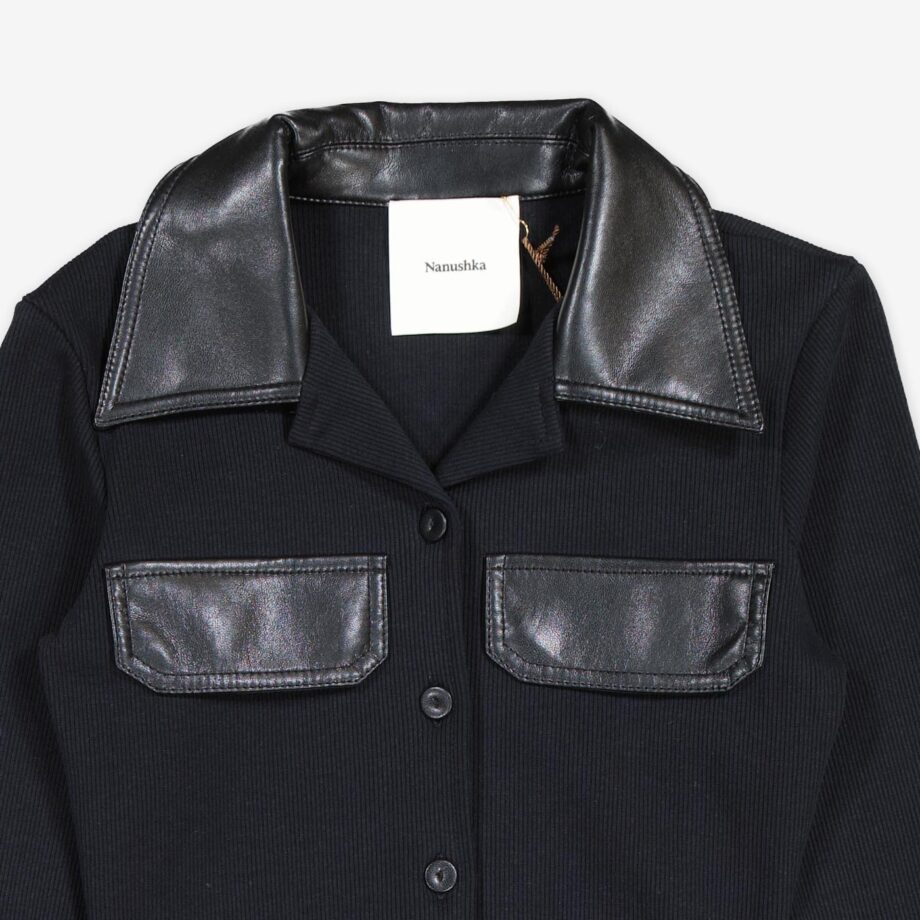 Nanushka Top Rasima Rib Jersey