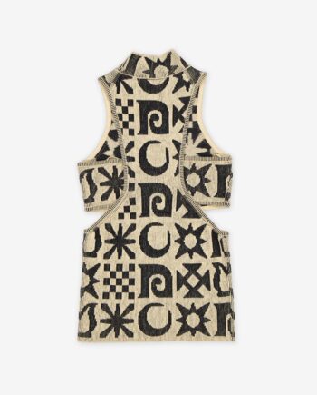 Nanushka Top Maraj Rib Jacquard