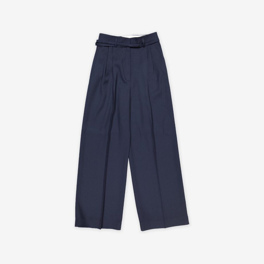 Christian Wijnants Hose Long Pleated with Belt