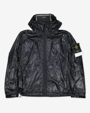 Stone Island Jacke mit Kapuze Light Packable Kompass Patch