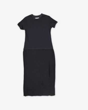 MM6 Kleid K/A Midi mit Plisse