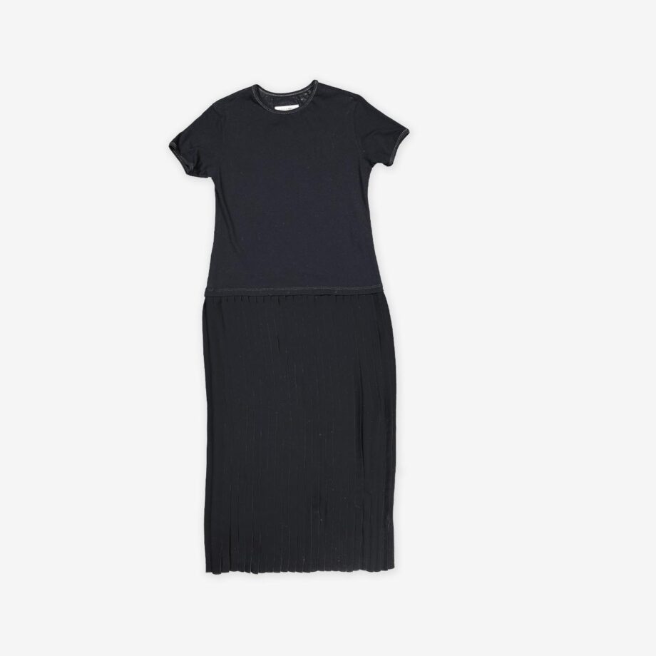 MM6 Kleid K/A Midi mit Plisse