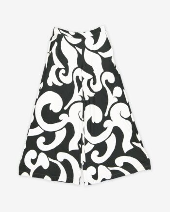 CO.GO Hose weit jersey monocrome curls