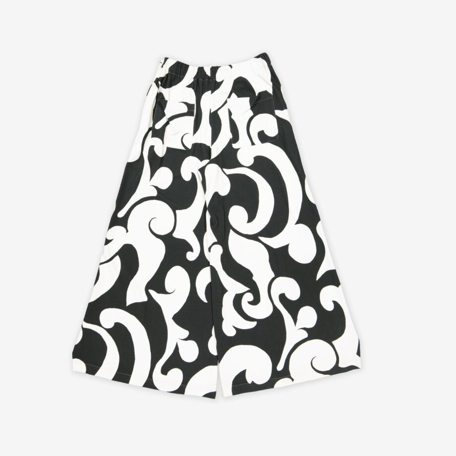 CO.GO Hose weit jersey monocrome curls